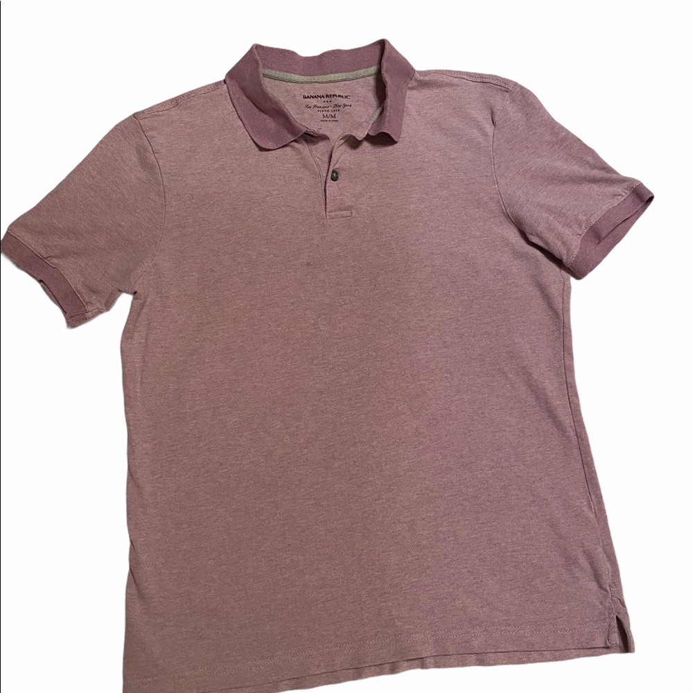 Banana Republic Purple Lavender Men’s M Polo Top